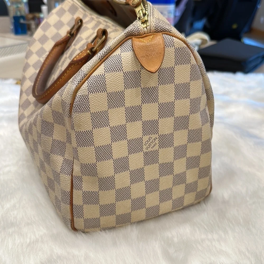 Authentic LV Damier speedy 30 - Picture 10 of 12